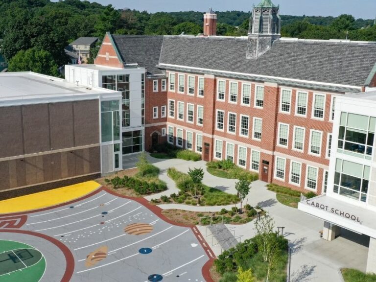 Cabot Elementary School – Aerial – Compressed New Construction, Renovations