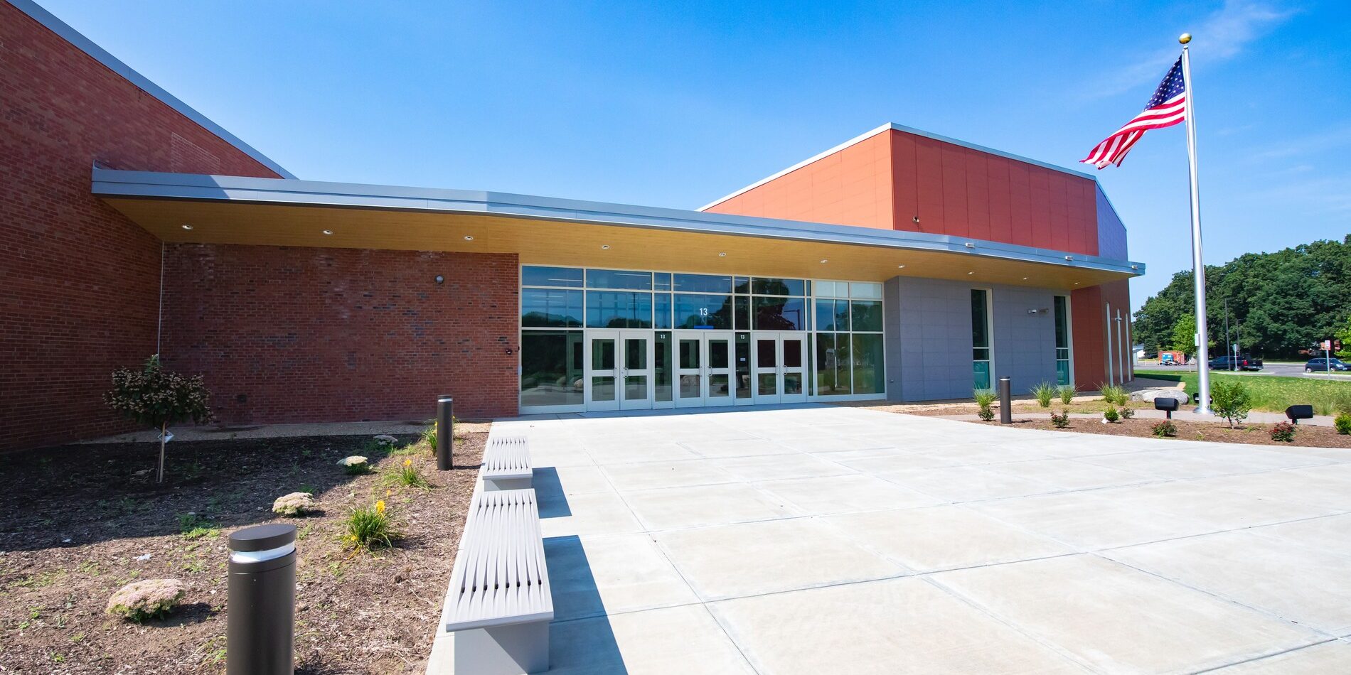 John F. Kennedy Middle School Enfield, CT Lockheed Architectural